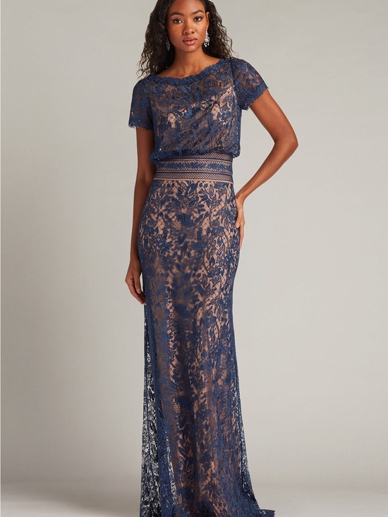 Tadashi Shoji Dresses & Skirts - Tadashi Shoji Calista Embroidered Blouson Gown